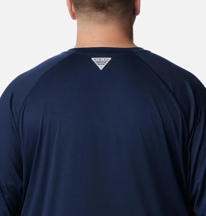 Herren-Langarmshirt PFG Terminal Tackle™ – Größe L – Auburn