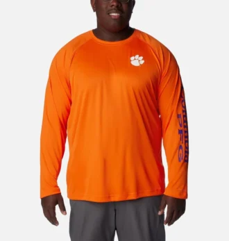 Herren-Langarmshirt PFG Terminal Tackle™ – Größe L – Clemson