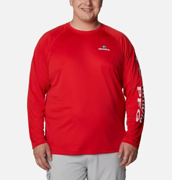 Herren-Langarmshirt PFG Terminal Tackle™ – Größe L – Georgia