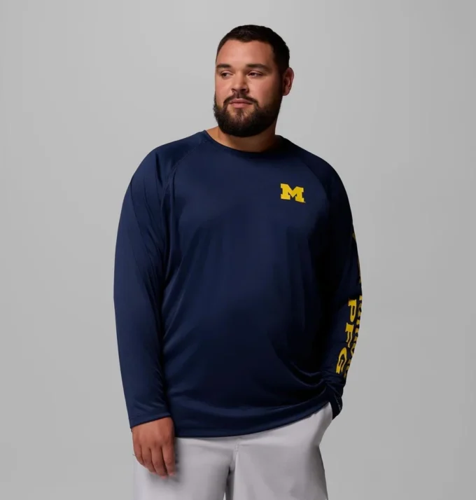 Herren-Langarmshirt PFG Terminal Tackle™ – Größe L – Michigan
