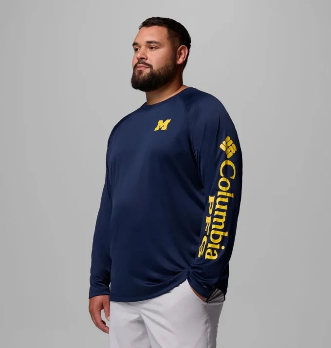 Herren-Langarmshirt PFG Terminal Tackle™ – Größe L – Michigan