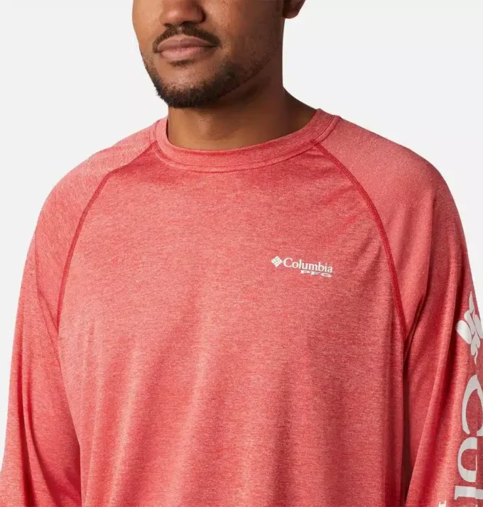 Herren-Langarmshirt PFG Terminal Tackle™ Heather Herren-Langarmshirt PFG Terminal Tackle™ Heather
