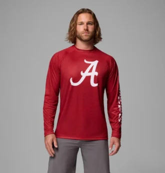 Herren-Langarmshirt PFG Terminal Tackle™ Heather – Alabama