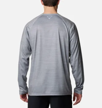 Herren-Langarmshirt PFG Terminal Tackle™ Heather – Clemson