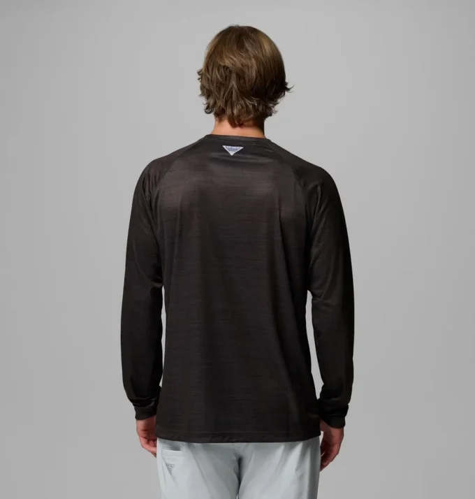 Herren-Langarmshirt PFG Terminal Tackle™ Heather – Georgia