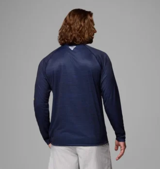 Herren-Langarmshirt PFG Terminal Tackle™ Heather – Michigan