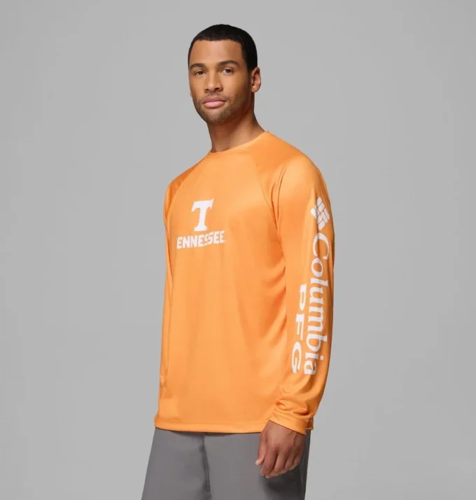 Herren-Langarmshirt PFG Terminal Tackle™ Heather – Tennessee Herren-Langarmshirt PFG Terminal Tackle™ Heather – Tennessee