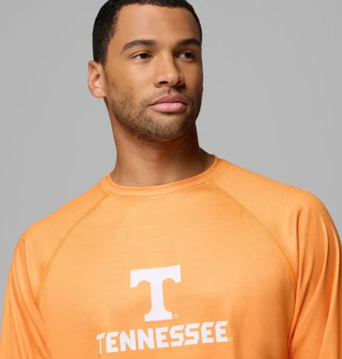 Herren-Langarmshirt PFG Terminal Tackle™ Heather – Tennessee Herren-Langarmshirt PFG Terminal Tackle™ Heather – Tennessee