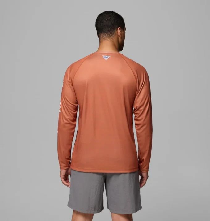 Herren-Langarmshirt PFG Terminal Tackle™ Heather – Texas Herren-Langarmshirt PFG Terminal Tackle™ Heather – Texas