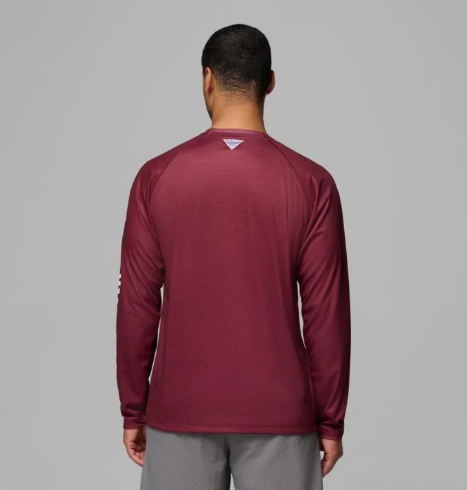 Herren-Langarmshirt PFG Terminal Tackle™ Heather – Texas A&M Herren-Langarmshirt PFG Terminal Tackle™ Heather – Texas A&M