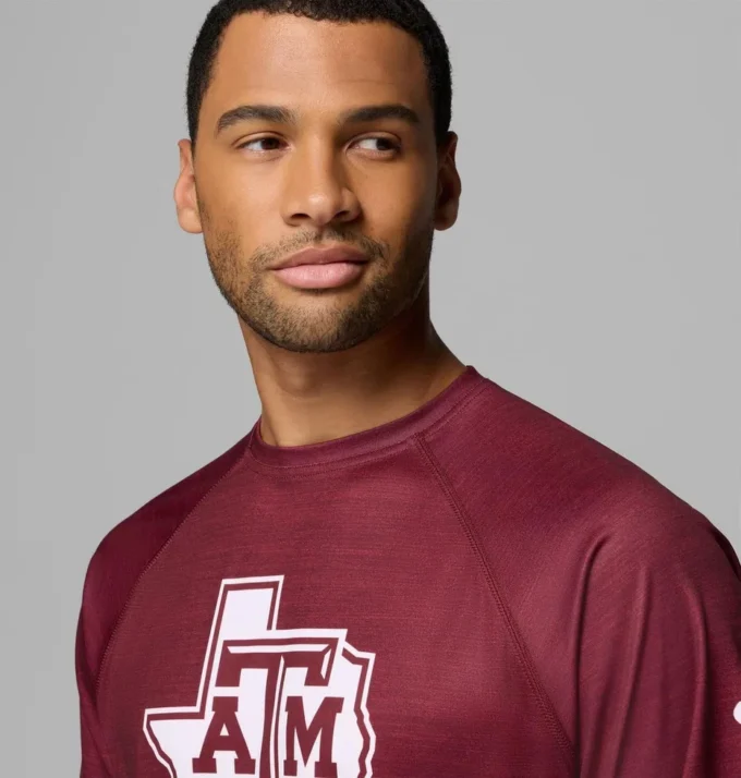 Herren-Langarmshirt PFG Terminal Tackle™ Heather – Texas A&M Herren-Langarmshirt PFG Terminal Tackle™ Heather – Texas A&M