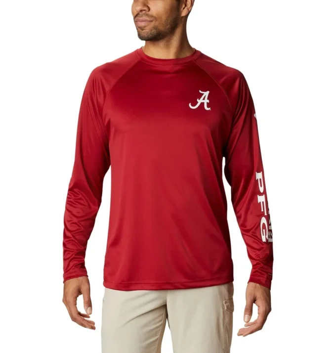 Herren-Langarmshirt PFG Terminal Tackle™ – Tall – Alabama