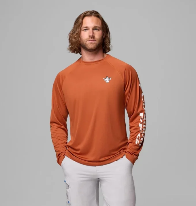 Herren-Langarmshirt PFG Terminal Tackle™ – Texas