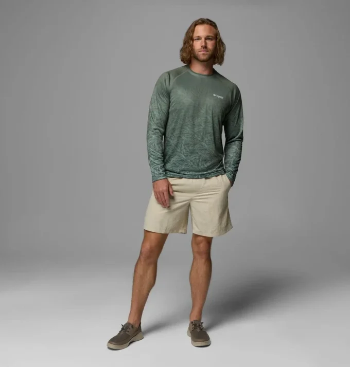 Herren-Langarmshirt Super Terminal Tackle PFG™ Border Circle Herren-Langarmshirt Super Terminal Tackle PFG™ Border Circle