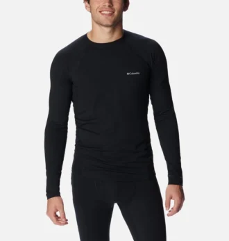Herren Omni-Heat™ Midweight Baselayer Crew – Tall