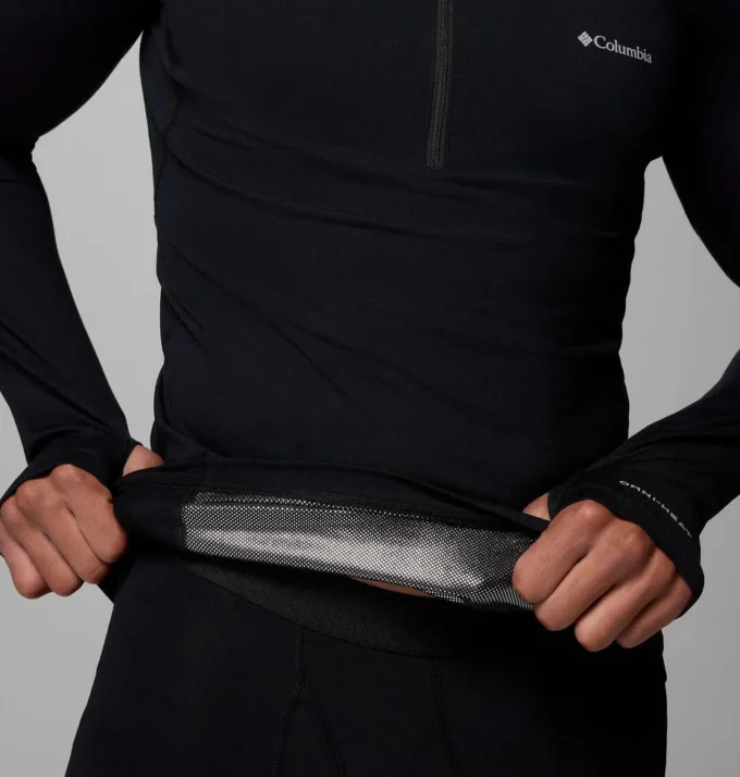 Herren Omni-Heat™ Midweight Baselayer Half Zip