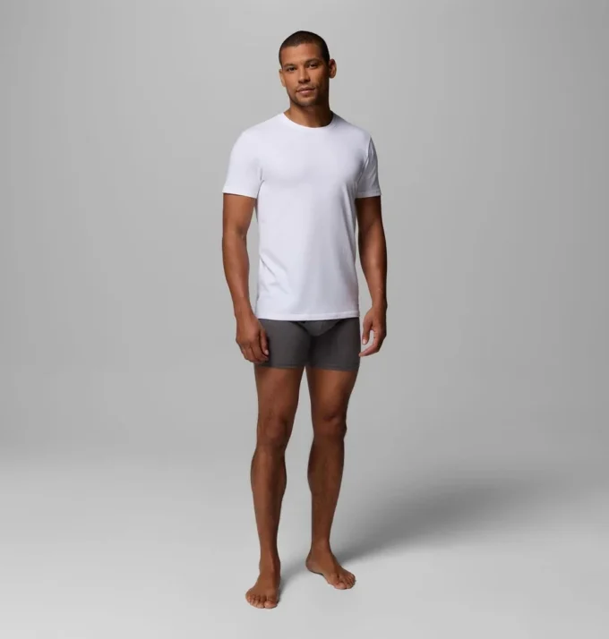 Herren Performance Cotton Stretch Crew – 3er-Pack