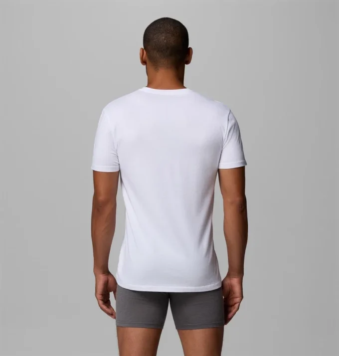 Herren Performance Cotton Stretch Crew – 3er-Pack