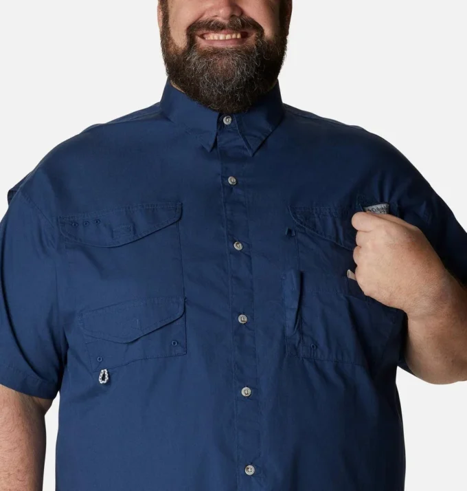 Herren PFG Bonehead™ Kurzarmhemd – groß
