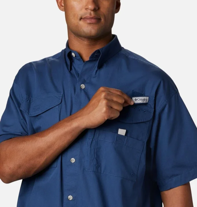 Herren PFG Bonehead™ Kurzarmhemd – Lang