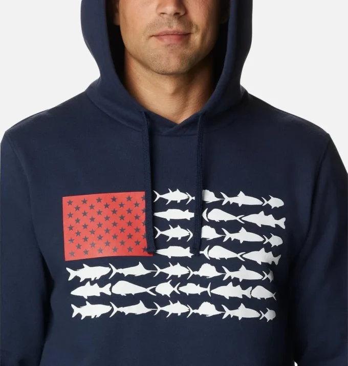 Herren PFG™ Fish Flag II Hoodie