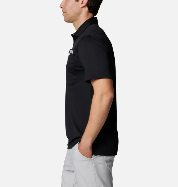 Herren PFG Flycaster Pocket Polo