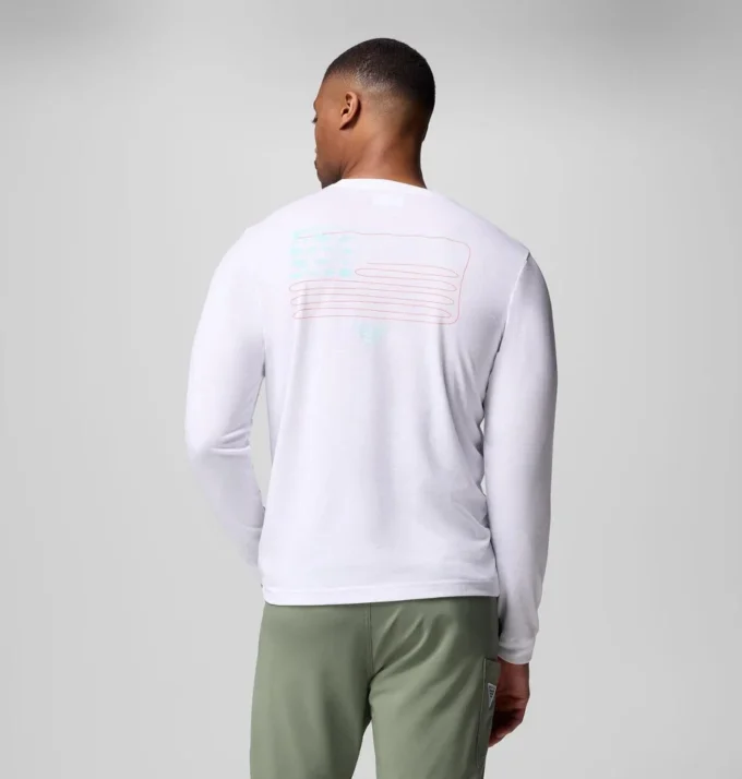 Herren PFG™ Flyline Flag Langarm-T-Shirt Herren PFG™ Flyline Flag Langarm-T-Shirt