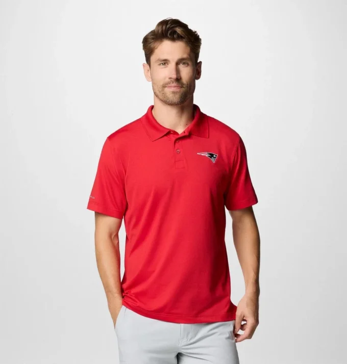 Herren-PFG Low Drag Offshore™ Polohemd – New England Patriots Herren-PFG Low Drag Offshore™ Polohemd – New England Patriots