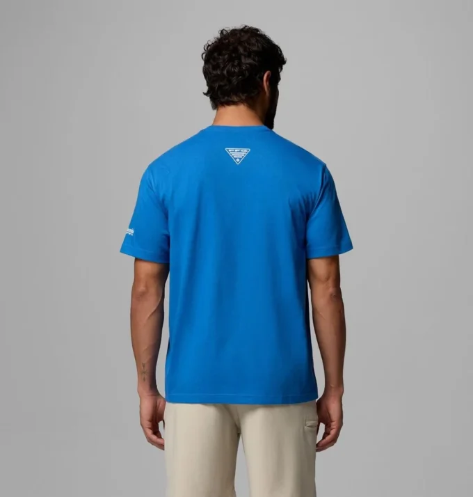 Herren PFG™ Silver Bank Americana Hook Flag T-Shirt