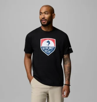 Herren PFG™ Silver Bank Americana Marlin T-Shirt