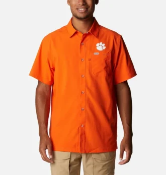 Herren PFG Slack Tide™ Camp Shirt – Clemson