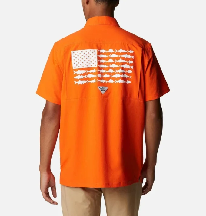 Herren PFG Slack Tide™ Camp Shirt – Clemson Herren PFG Slack Tide™ Camp Shirt – Clemson