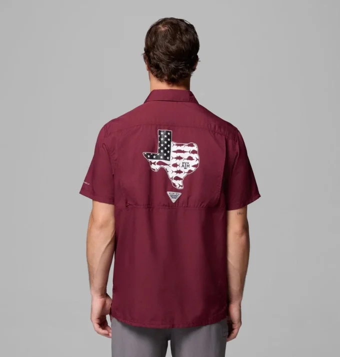 Herren PFG Slack Tide™ Camp Shirt – Texas A&M