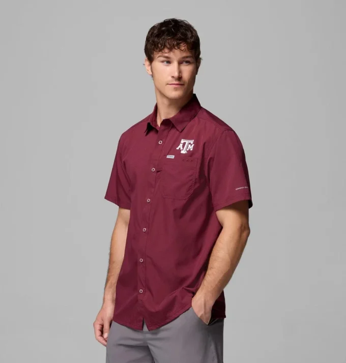 Herren PFG Slack Tide™ Camp Shirt – Texas A&M