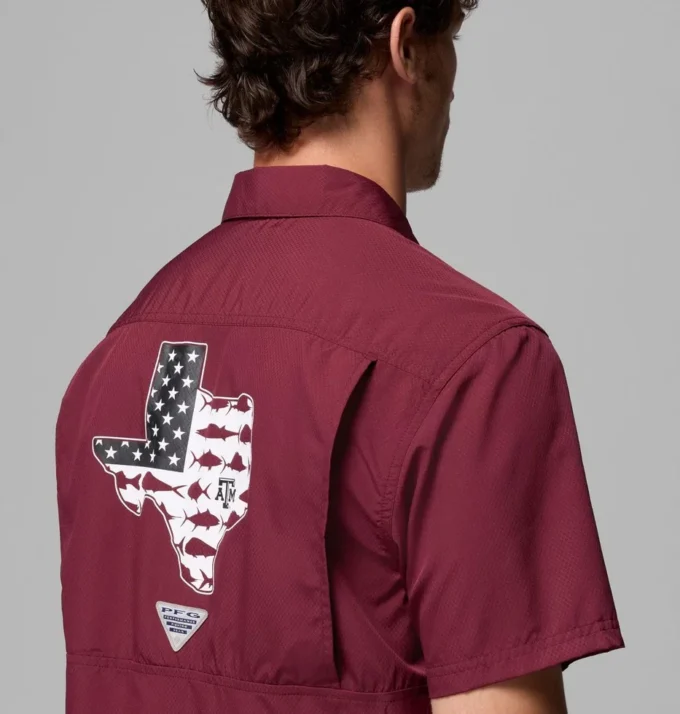 Herren PFG Slack Tide™ Camp Shirt – Texas A&M