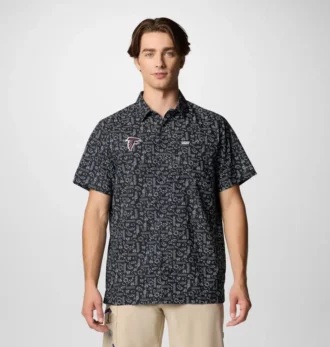 Herren PFG Super Slack Tide™ Kurzarmhemd – Atlanta Falcons