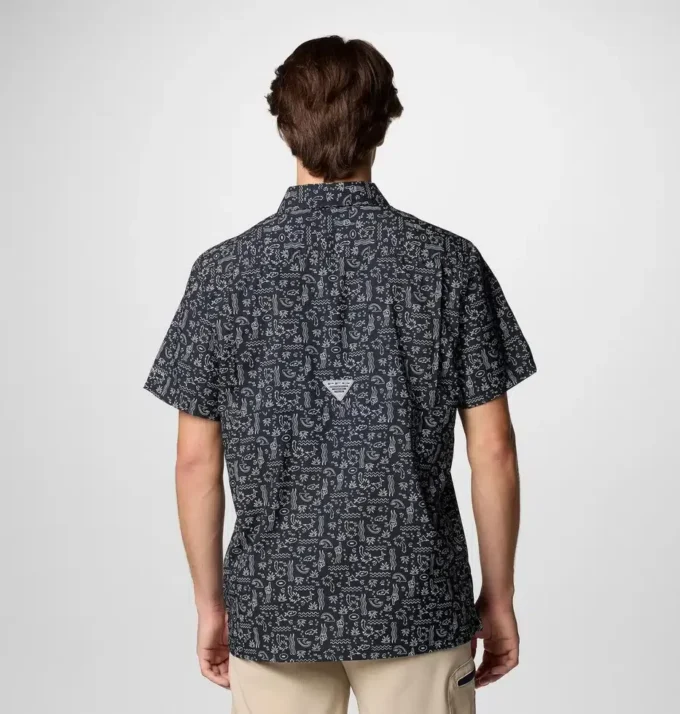 Herren PFG Super Slack Tide™ Kurzarmhemd – Atlanta Falcons Herren PFG Super Slack Tide™ Kurzarmhemd – Atlanta Falcons