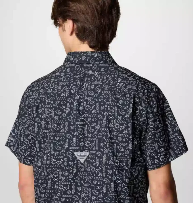 Herren PFG Super Slack Tide™ Kurzarmhemd – Atlanta Falcons Herren PFG Super Slack Tide™ Kurzarmhemd – Atlanta Falcons