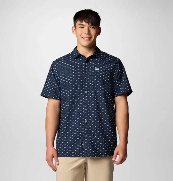 Herren PFG Super Slack Tide™ Kurzarmhemd – Denver Broncos Herren PFG Super Slack Tide™ Kurzarmhemd – Denver Broncos