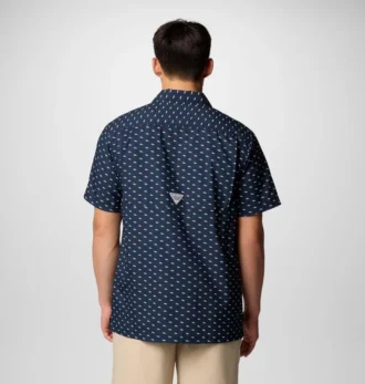 Herren PFG Super Slack Tide™ Kurzarmhemd – Denver Broncos