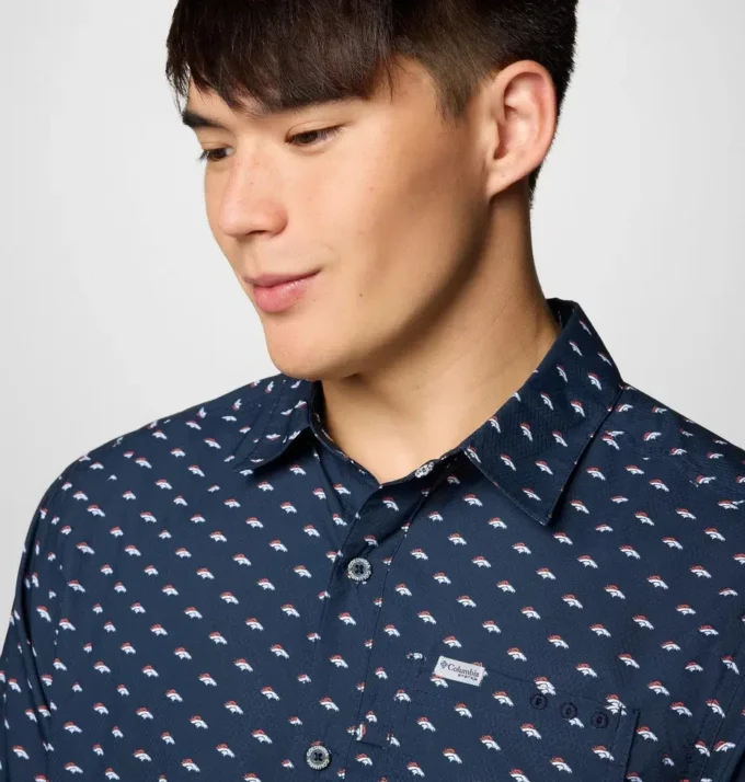 Herren PFG Super Slack Tide™ Kurzarmhemd – Denver Broncos Herren PFG Super Slack Tide™ Kurzarmhemd – Denver Broncos