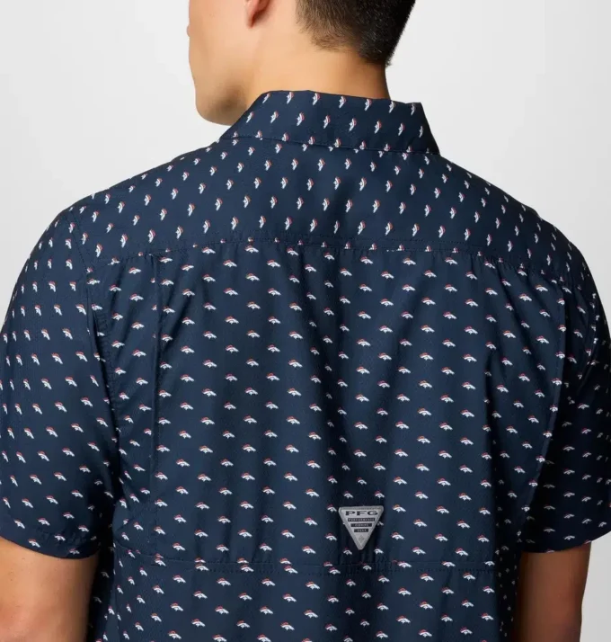 Herren PFG Super Slack Tide™ Kurzarmhemd – Denver Broncos Herren PFG Super Slack Tide™ Kurzarmhemd – Denver Broncos