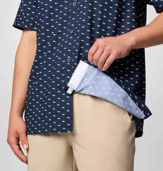 Herren PFG Super Slack Tide™ Kurzarmhemd – Denver Broncos Herren PFG Super Slack Tide™ Kurzarmhemd – Denver Broncos
