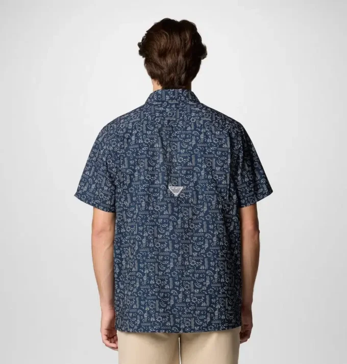 Herren PFG Super Slack Tide™ Kurzarmhemd – Houston Texans Herren PFG Super Slack Tide™ Kurzarmhemd – Houston Texans