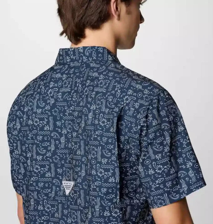 Herren PFG Super Slack Tide™ Kurzarmhemd – Houston Texans Herren PFG Super Slack Tide™ Kurzarmhemd – Houston Texans
