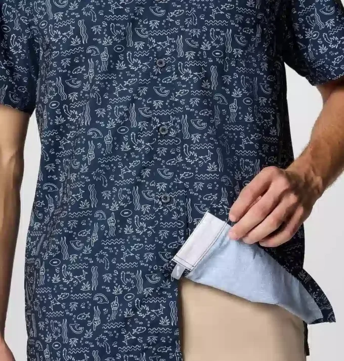 Herren PFG Super Slack Tide™ Kurzarmhemd – Houston Texans Herren PFG Super Slack Tide™ Kurzarmhemd – Houston Texans