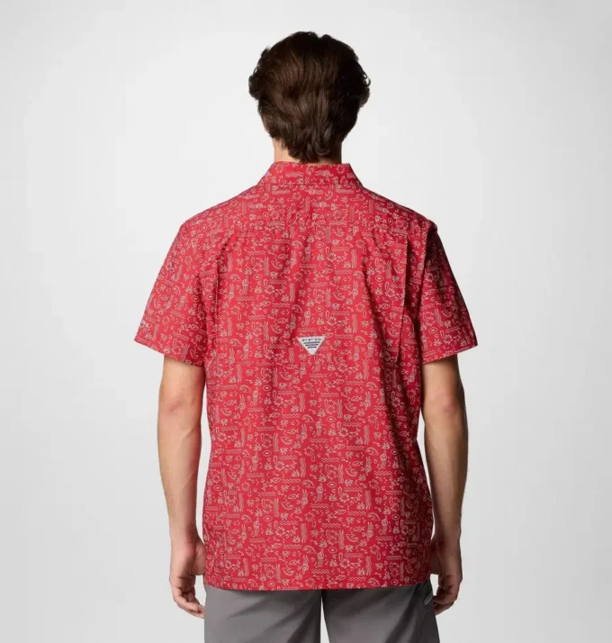 Herren PFG Super Slack Tide™ Kurzarmhemd – Kansas City Chiefs Herren PFG Super Slack Tide™ Kurzarmhemd – Kansas City Chiefs