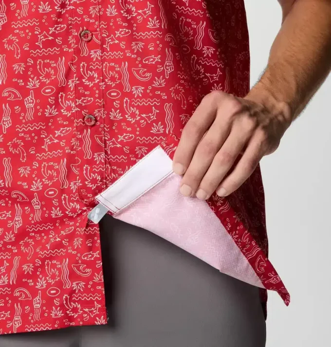 Herren PFG Super Slack Tide™ Kurzarmhemd – Kansas City Chiefs Herren PFG Super Slack Tide™ Kurzarmhemd – Kansas City Chiefs