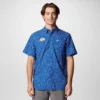 Herren PFG Super Slack Tide™ Kurzarmhemd – Los Angeles Rams