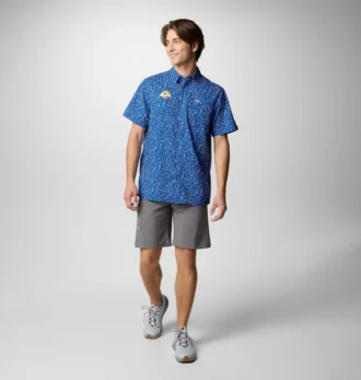 Herren PFG Super Slack Tide™ Kurzarmhemd – Los Angeles Rams